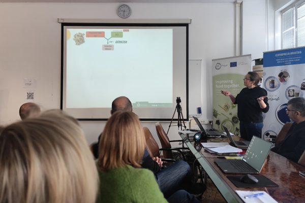 Presentations on project results: WP4 - Development of innovative methods for isolating bioactive compounds from by-products and waste of the oil industry using natural deep eutectic solvents (NADES).  - dr. Aleksandra Grudniewska, UPWr
