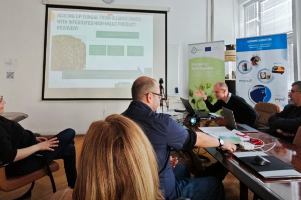 Short presentations on project results and strategic planning for future research activities.