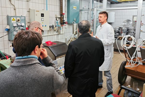 Lab tour at the Faculty of Food Technology and Biotechnology (SUZG PBF),  University of Zagreb