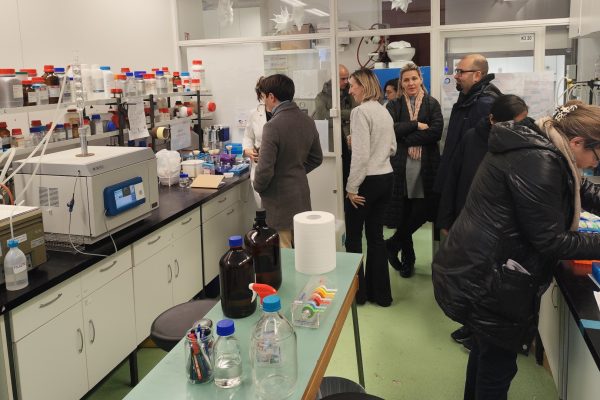 Lab tour at the Faculty of Food Technology and Biotechnology (SUZG PBF),  University of Zagreb